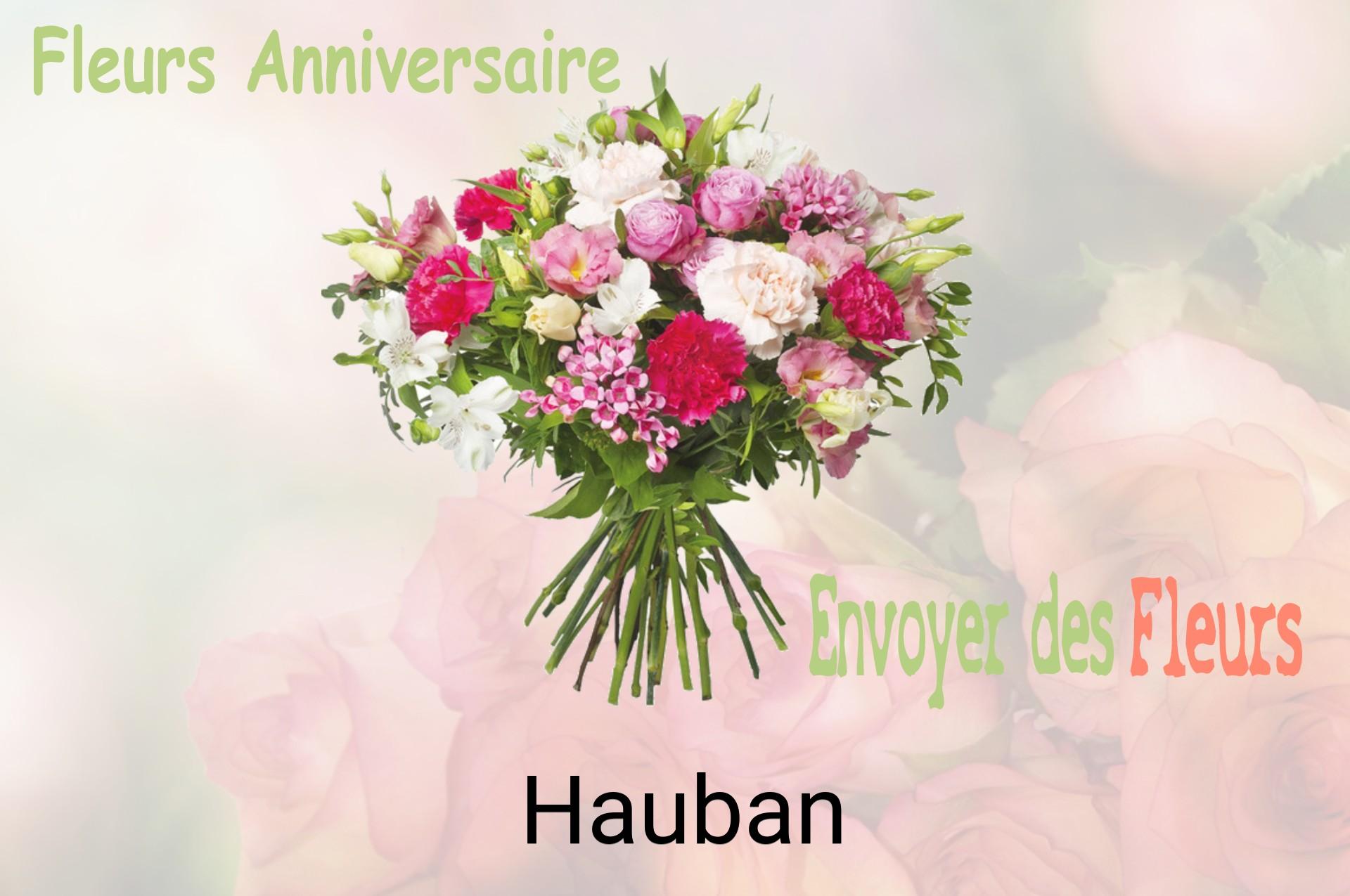 Bouquet de fleurs d’anniversaire livré à Hauban